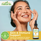 Why Not Natural Liquid Vitamin A Drops 10000 IU with measuring spoon