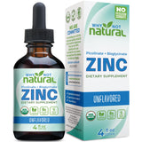 Why Not Natural Liquid Zinc Supplement 338mg front view