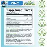 Why Not Natural Liquid Zinc Supplement 338mg with measuring spoon