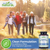 Why Not Natural Magnesium Glycinate 500mg capsule in hand