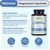 Why Not Natural Magnesium Glycinate 500mg side view with label