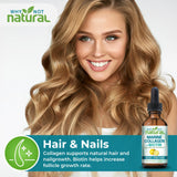 Why Not Natural Marine Collagen Liquid 141g side view