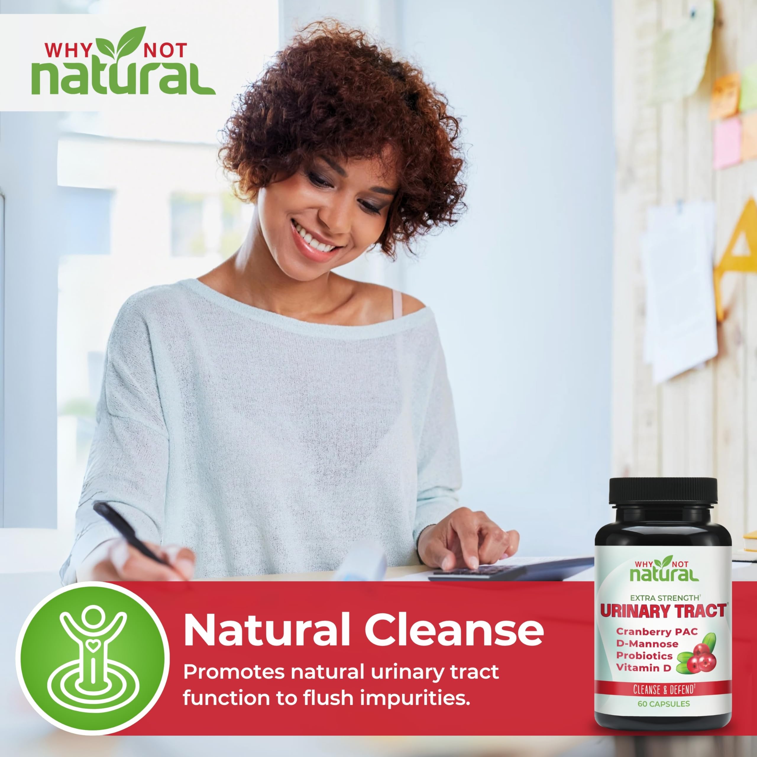 Why Not Natural Milk Thistle Supplement 48g back view