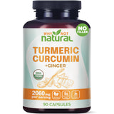 Why Not Natural Turmeric Supplement 100g front view