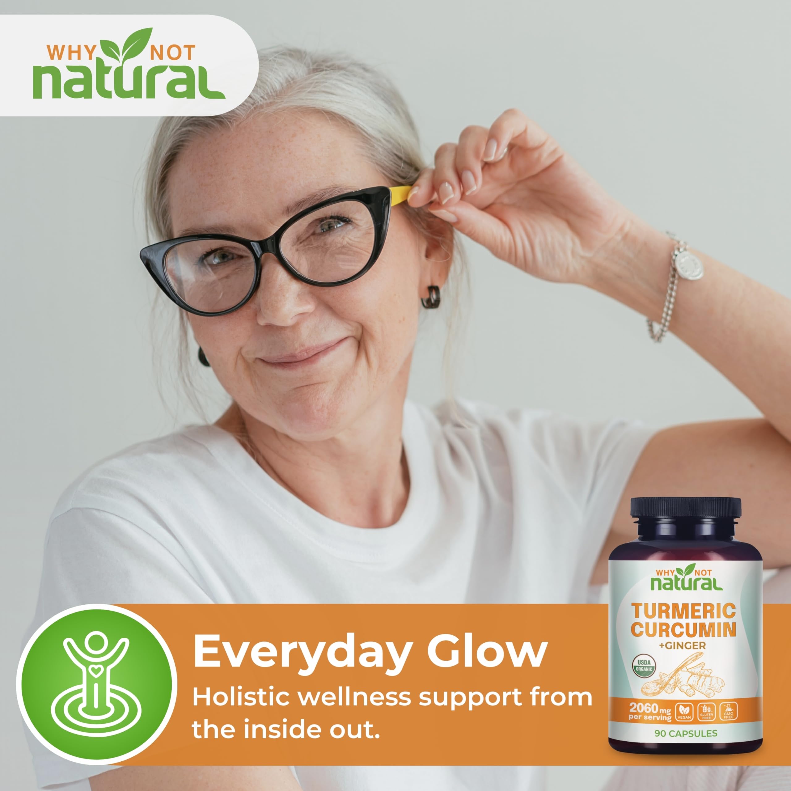 Why Not Natural Turmeric Supplement ingredients list