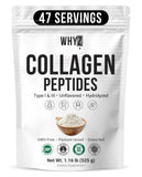 WHYZ Hydrolyzed Grass-Fed Collagen Powder 540g front view