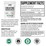 WHYZ Micronized Creatine Monohydrate Powder packaging
