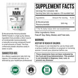 WHYZ NMN Powder packaging with resealable pouch