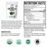 WHYZ Organic Chlorella Powder packaging details