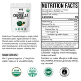 WHYZ Organic Chlorella Powder packaging side view
