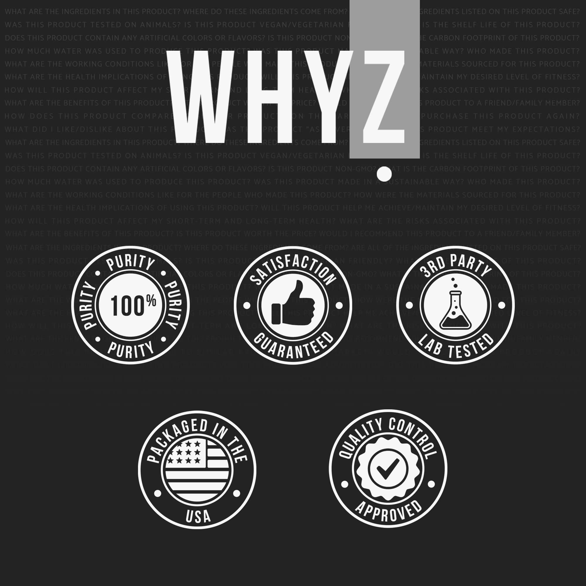 WHYZ Shilajit Powder with measuring scoop