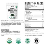 WHYZ Spirulina Organic Superfood Powder 240g packaging