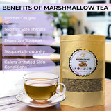 wid Pure Organic Marshmallow Root Powder 454g in a bowl