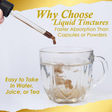 wid Pure Wormwood Black Walnut Tincture 132g with measuring dropper