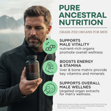 Wild Foods Beef Organ Complex Supplement capsule close-up