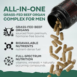 Wild Foods Beef Organ Complex Supplement side view
