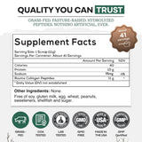 Wild Foods Collagen Peptides Powder mixed in a smoothie