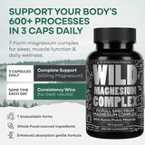 Wild Foods Magnesium Supplement 195g capsules close-up