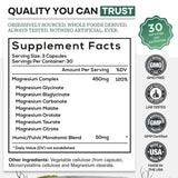 Wild Foods Magnesium Supplement 195g ingredients list
