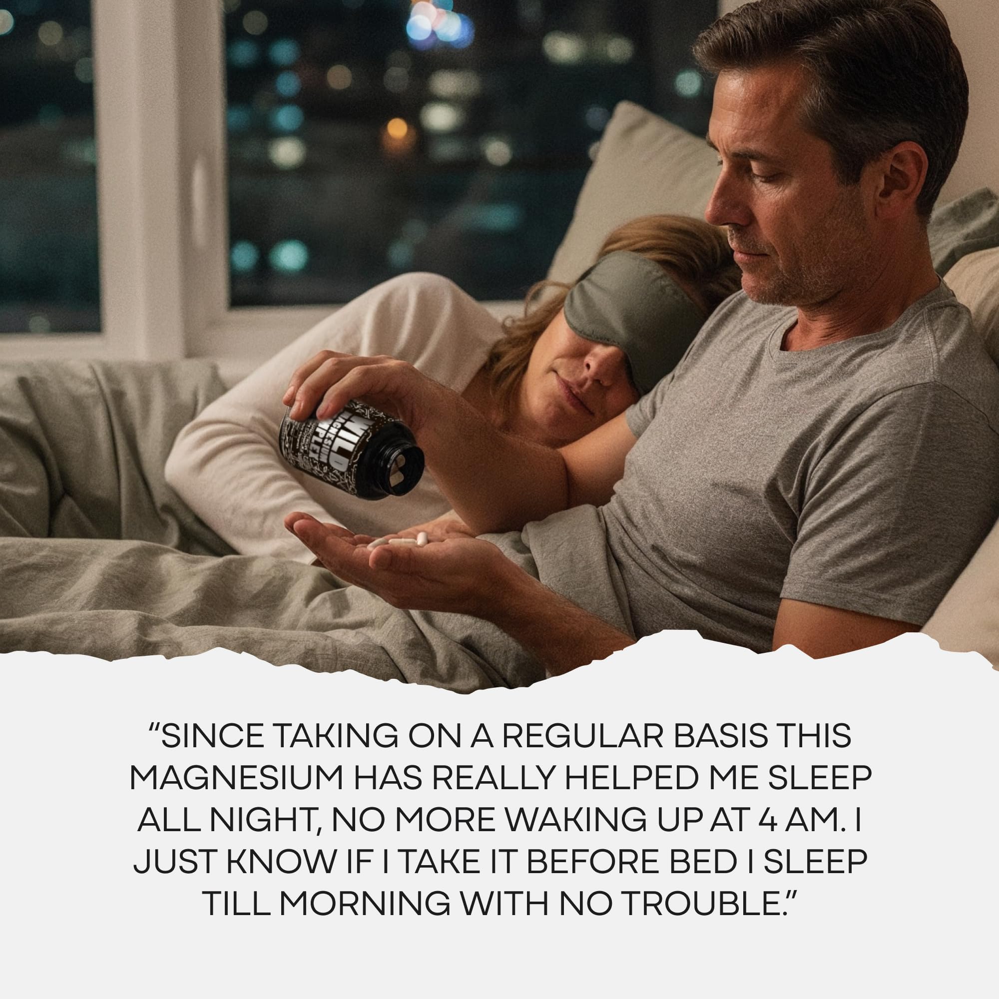 Wild Foods Magnesium Supplement 195g on a kitchen counter