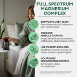 Wild Foods Magnesium Supplement 68g side view showing capsule