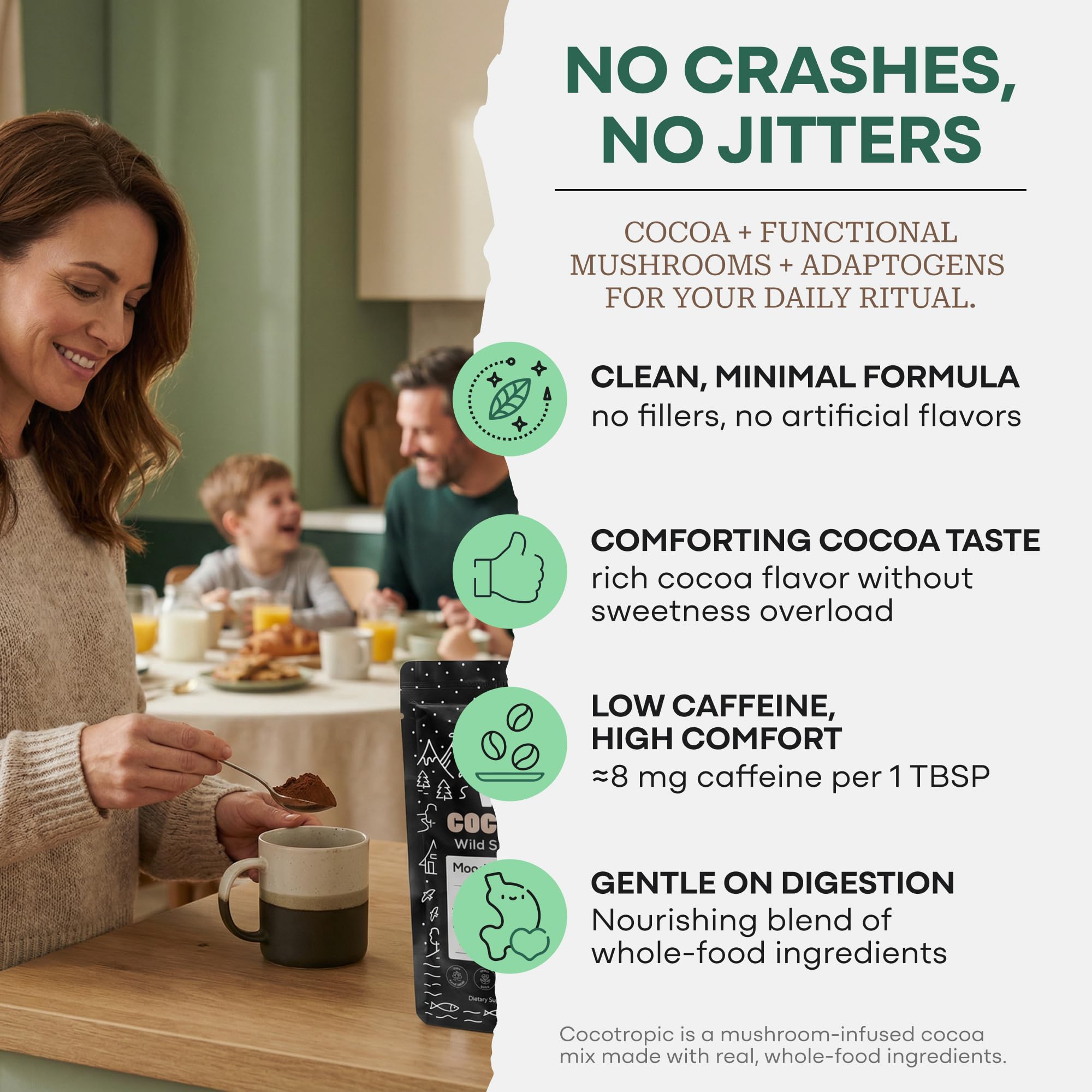 Wild Foods Mushroom Cacao Hot Chocolate ingredients list