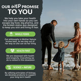 Wild Foods Probiotics & Prebiotics 50g on a kitchen counter