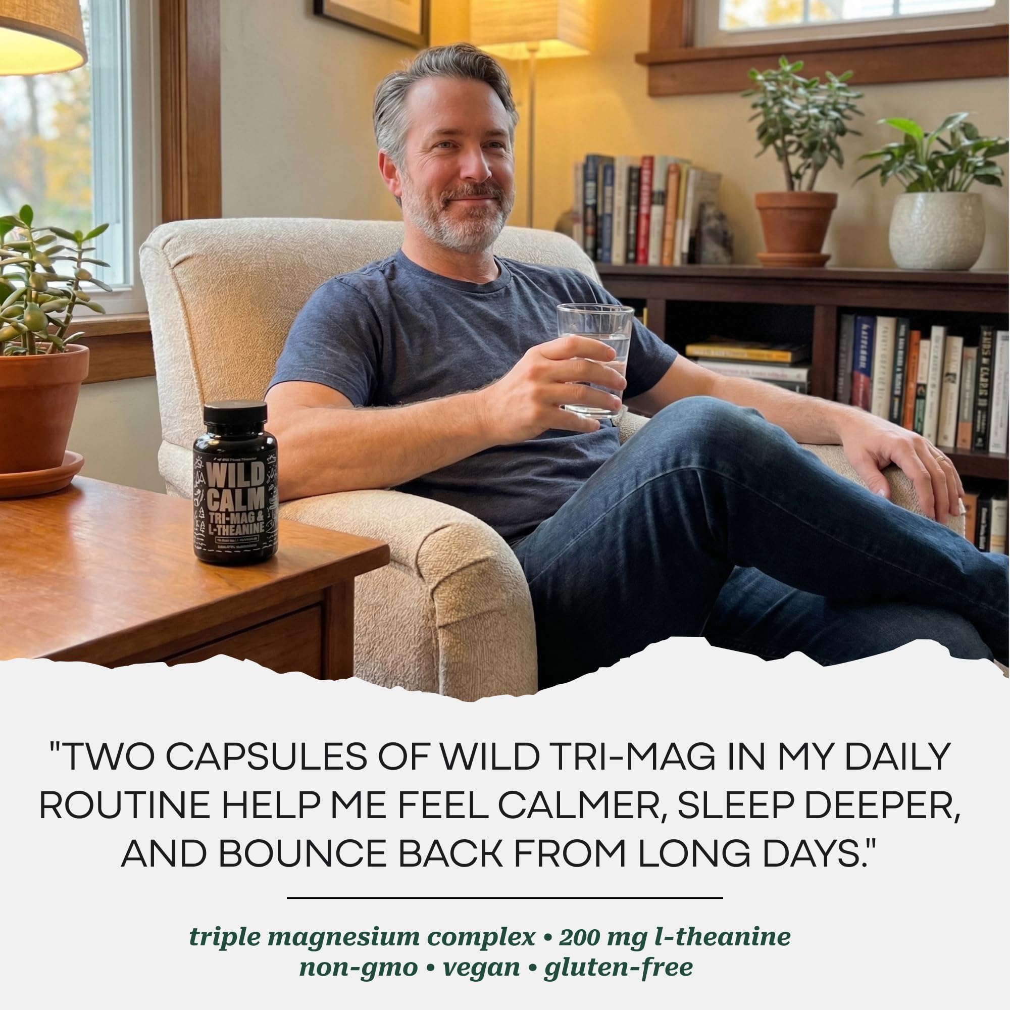Wild Foods Triple Magnesium Complex Supplement packaging details