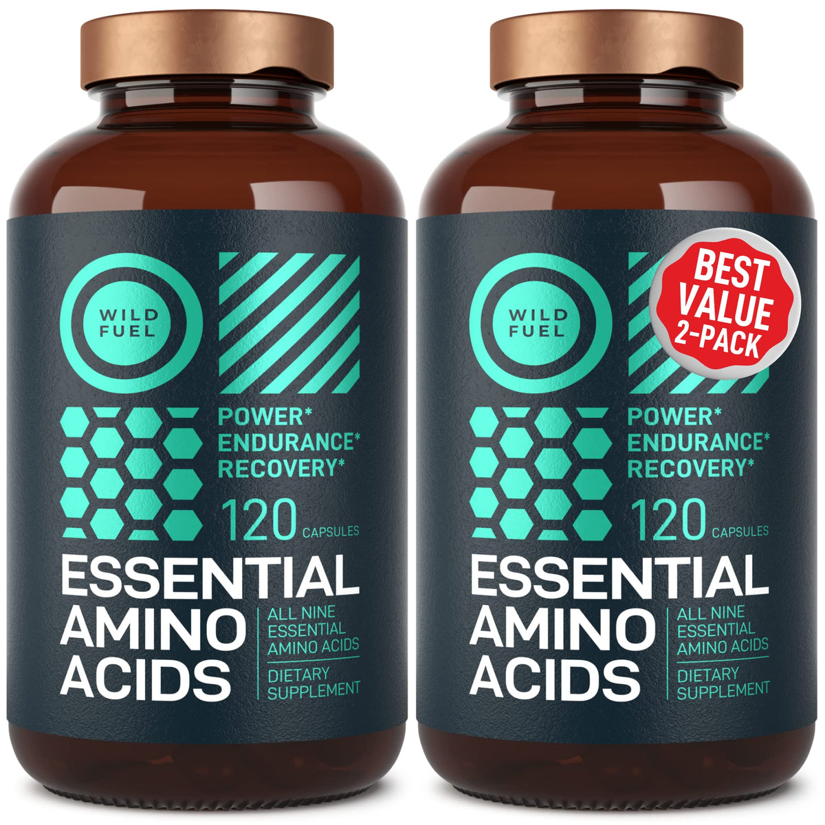 WILD FUEL Essential Amino Acids Supplement 272g front view