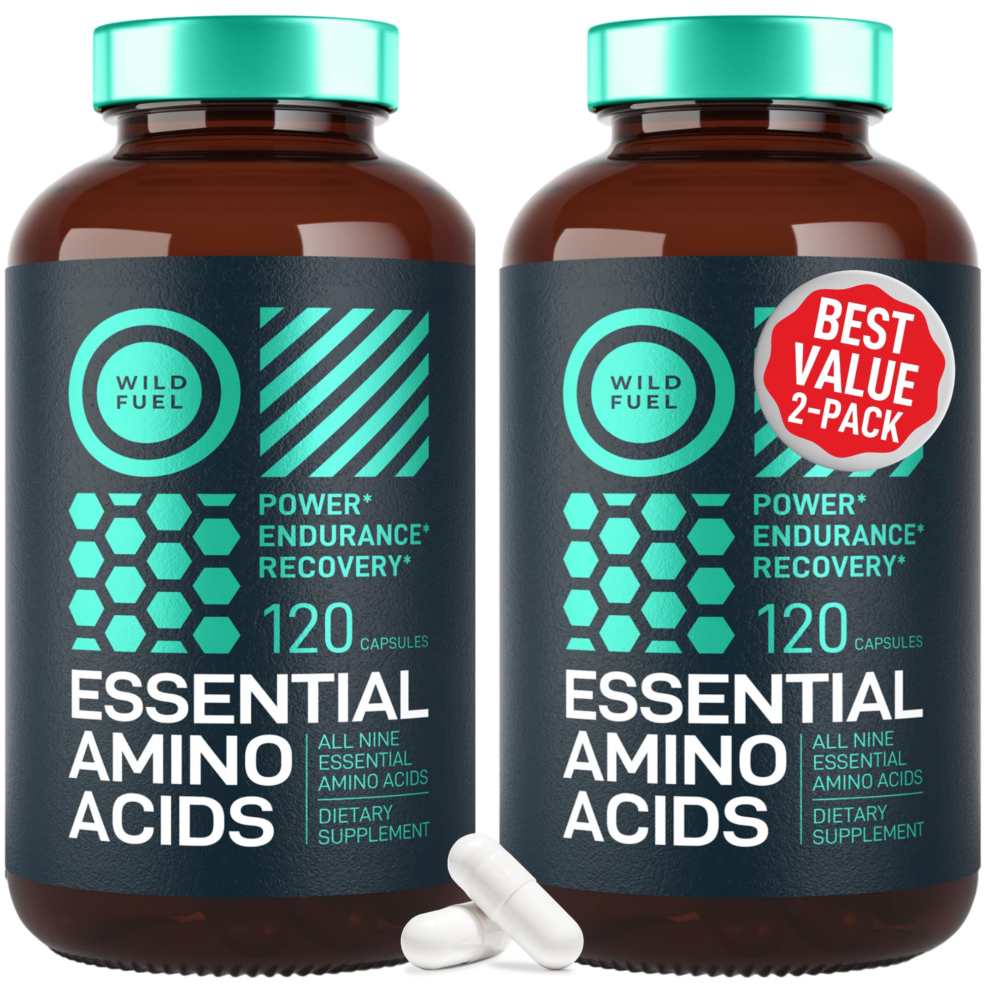 WILD FUEL Essential Amino Acids Supplement 721g front view