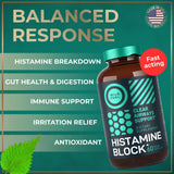 WILD FUEL Histamine Support Capsules 50g back view