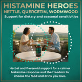 WILD FUEL Histamine Support Capsules 50g opened bottle