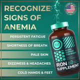 WILD FUEL Iron Supplement ingredients list