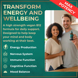 WILD FUEL Liquid B12 Drops 5000 mcg side view
