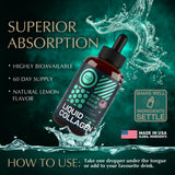 WILD FUEL Liquid Collagen dropper bottle side view