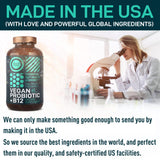 WILD FUEL Vegan Probiotic Supplement on a kitchen counter