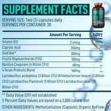 WILD FUEL Vegan Probiotic Supplement packaging side view