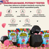 WILD GAINZ Creatine Gummies bag opened
