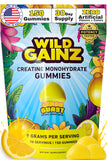WILD GAINZ Creatine Gummies front view in packaging