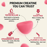 WILD GAINZ Creatine Gummies nutrition label
