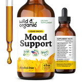 Wild & Organic Ashwagandha Mood Support Tincture front view