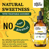 Wild & Organic Astragalus Tincture lifestyle scene