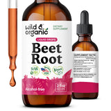 Wild & Organic Beetroot Extract Drops 400mg front view