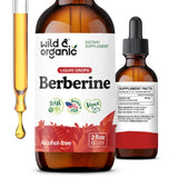 Wild & Organic Berberine Tincture 500mg front view