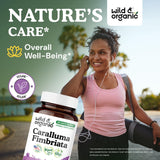 Wild & Organic Caralluma Fimbriata Capsules 1000mg bottle side view