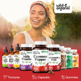 Wild & Organic Cayenne Pepper Capsules 500mg in a lifestyle setting