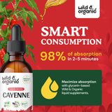 Wild & Organic Cayenne Pepper Drops ingredients list