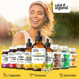 Wild & Organic Chamomile Tincture in a lifestyle setting