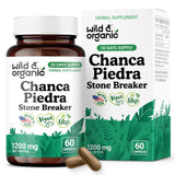 Wild & Organic Chanca Piedra Capsules bottle front view