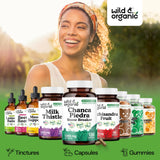 Wild & Organic Chanca Piedra Capsules with measuring spoon